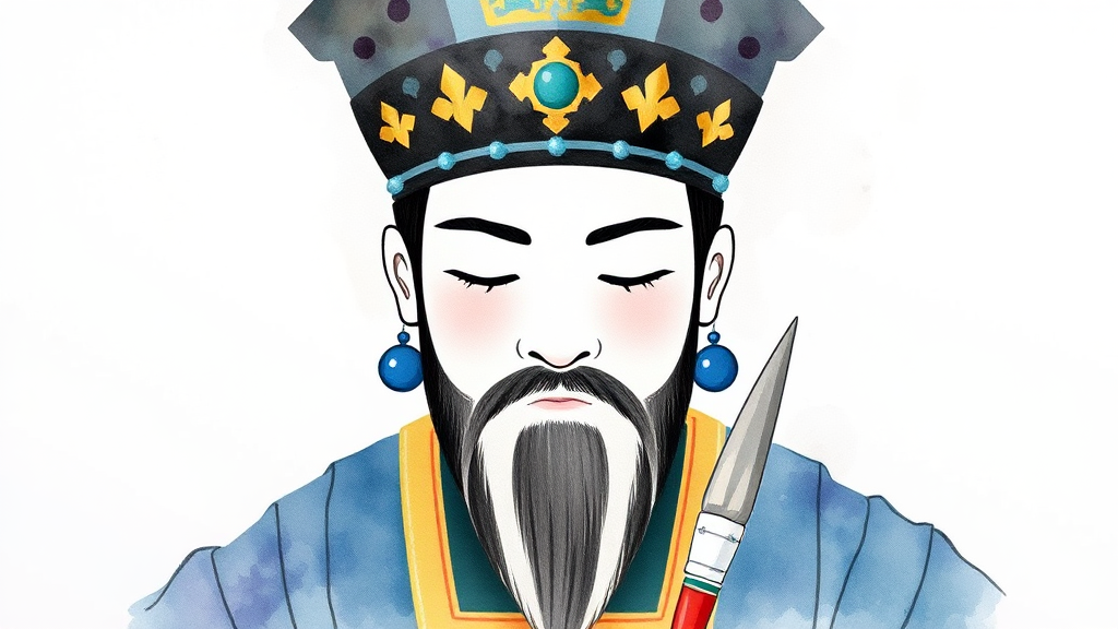 조선 왕조 계보, 쉽게 이해하는 방법 (watercolor 스타일)