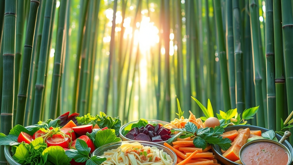 죽순, 언제 먹어야 맛있을까? (realistic 스타일)