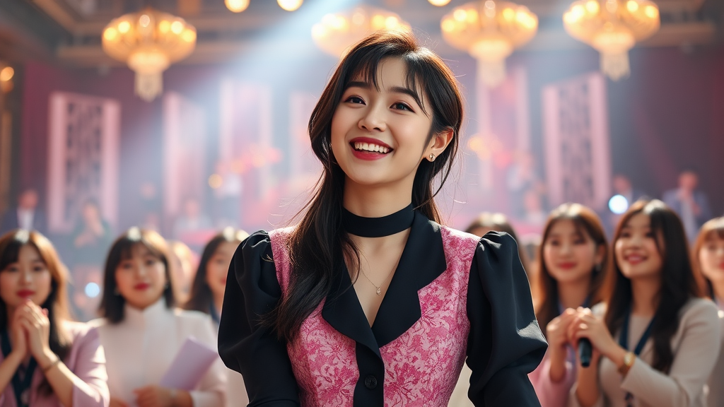 티파니 영 프로필: 주요 활동 및 정보 (realistic 스타일)