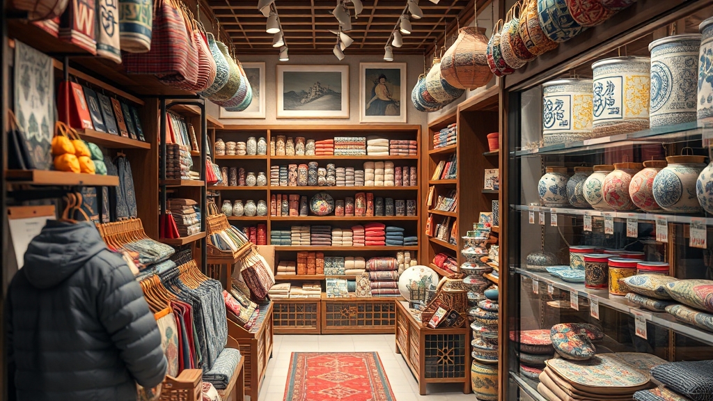 굿즈샵 위치 & 운영 정보 (realistic 스타일)