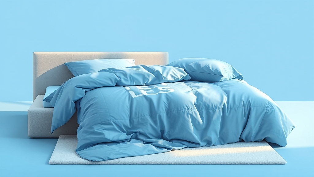 숙면템, 소재와 기능 비교 (illustration 스타일)