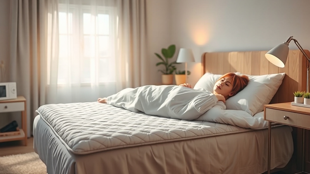 숙면매트 설치 및 사용 꿀팁 (realistic 스타일)