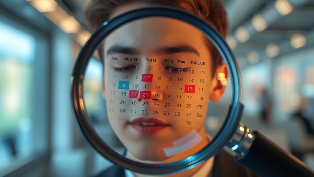 모션과 다른 AI 캘린더 앱 비교 (realistic 스타일)