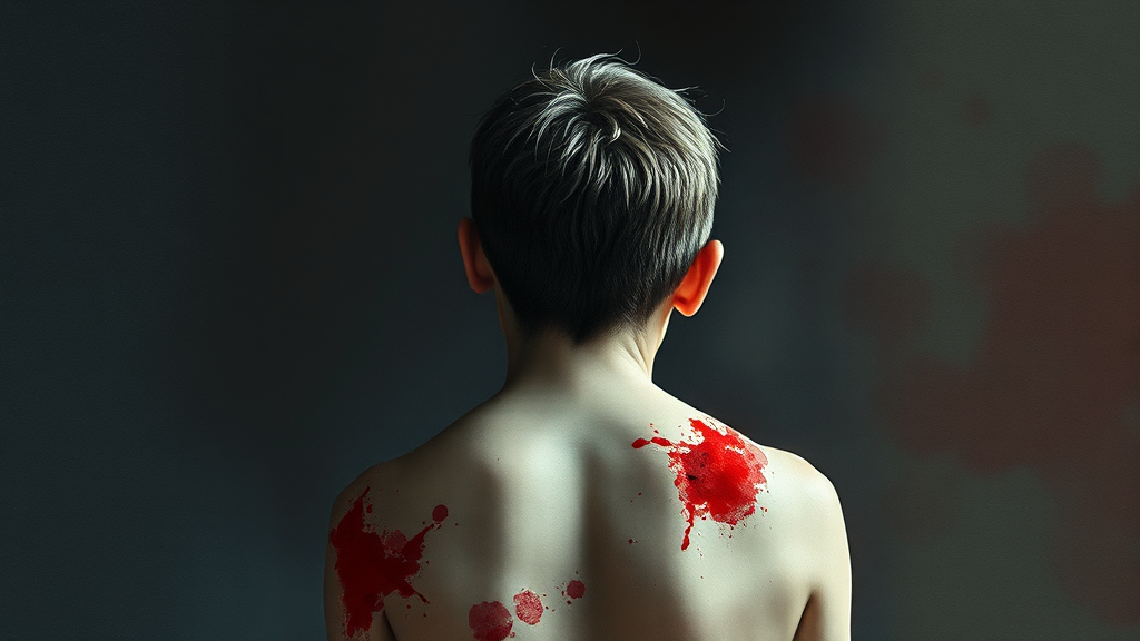 용의자는 아들, 과거 형도? (watercolor 스타일)