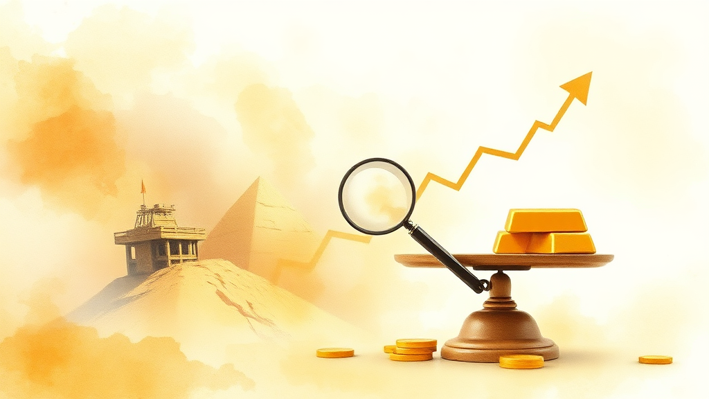 금 ETF 투자, 장점은? (watercolor 스타일)