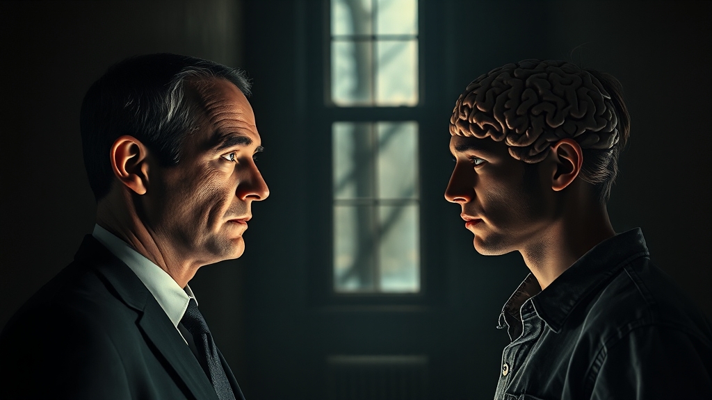 소시오패스 vs 사이코패스 정의 (realistic 스타일)