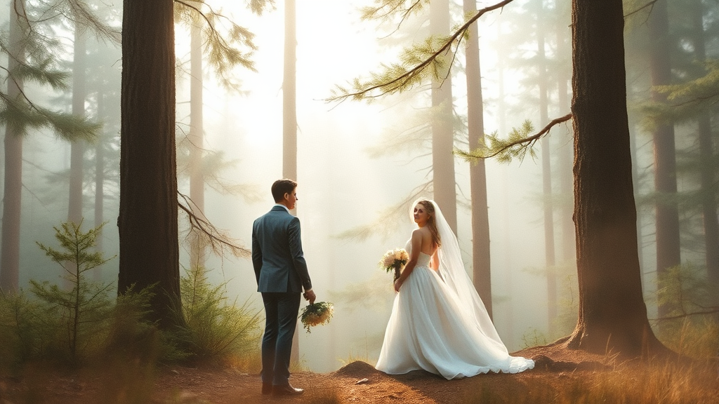 지원 내용과 혜택: 동화 같은 결혼식을 현실로 (watercolor 스타일)