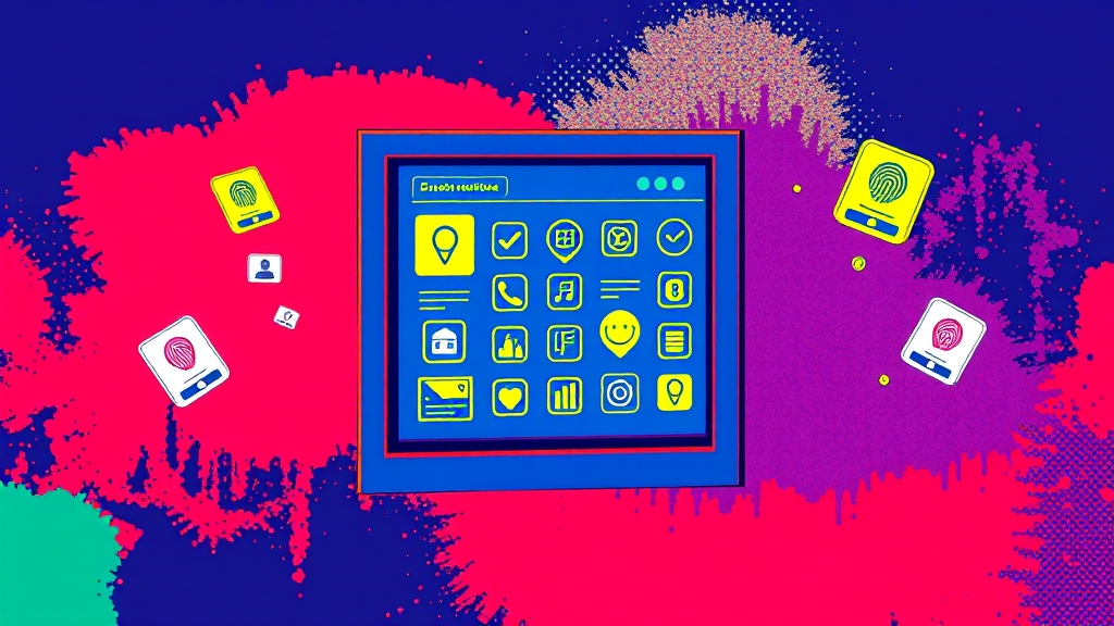 토탈서비스, 무엇이 편리할까요? (popart 스타일)