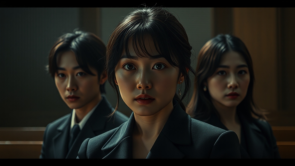 범인 추리와 결말 해석 (realistic 스타일)