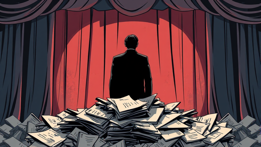 연예계 ‘갑질’ 논란, 왜 반복되는가? (illustration 스타일)