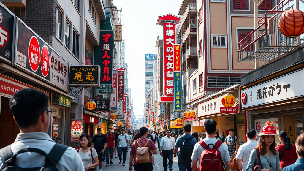 안전한 도톤보리 여행을 위한 필수 체크리스트 (realistic 스타일)