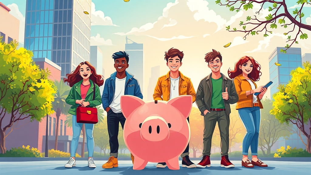 청년내일저축계좌란? (illustration 스타일)