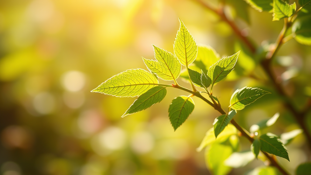 쑥의 주요 성분과 특징 (watercolor 스타일)