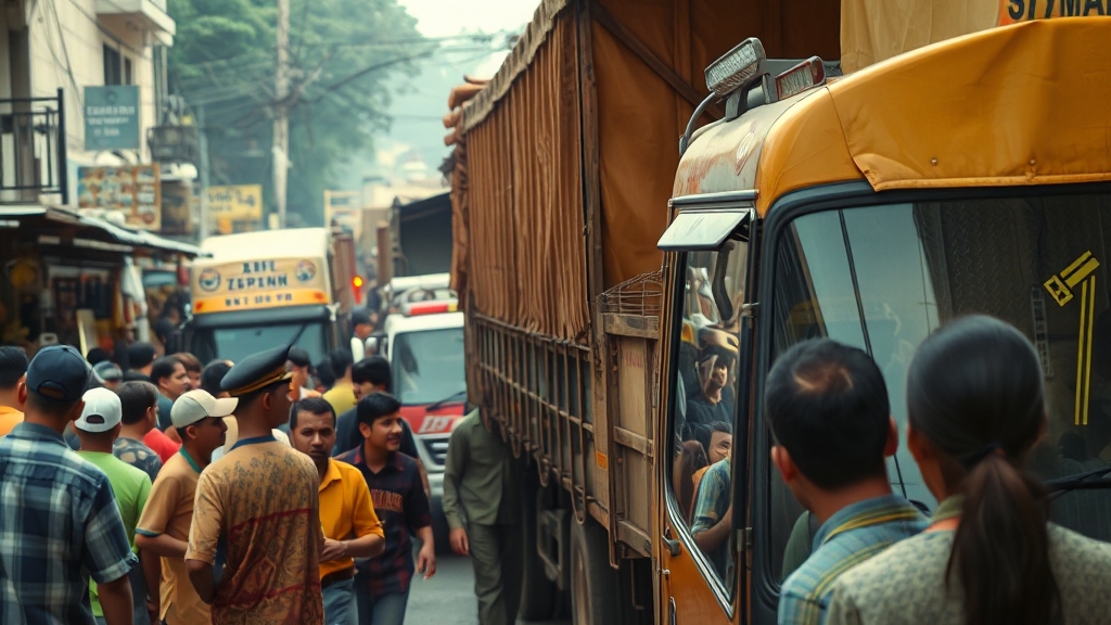 사고 개요 및 원인 분석 (realistic 스타일)