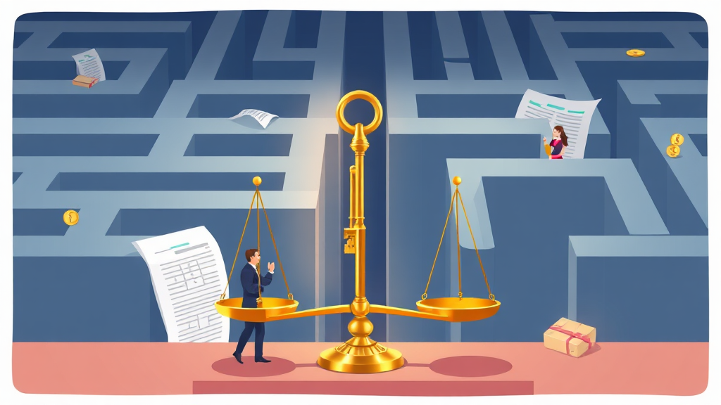 개인 vs 법인, 세금 구조 비교 (illustration 스타일)