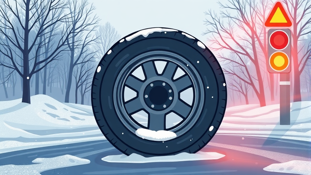 겨울철, 왜 경고등이 뜰까? (illustration 스타일)