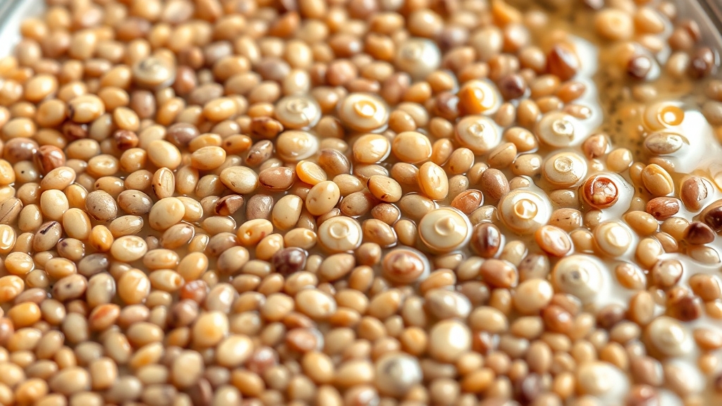 치아씨드, 불리는 시간은? (realistic 스타일)