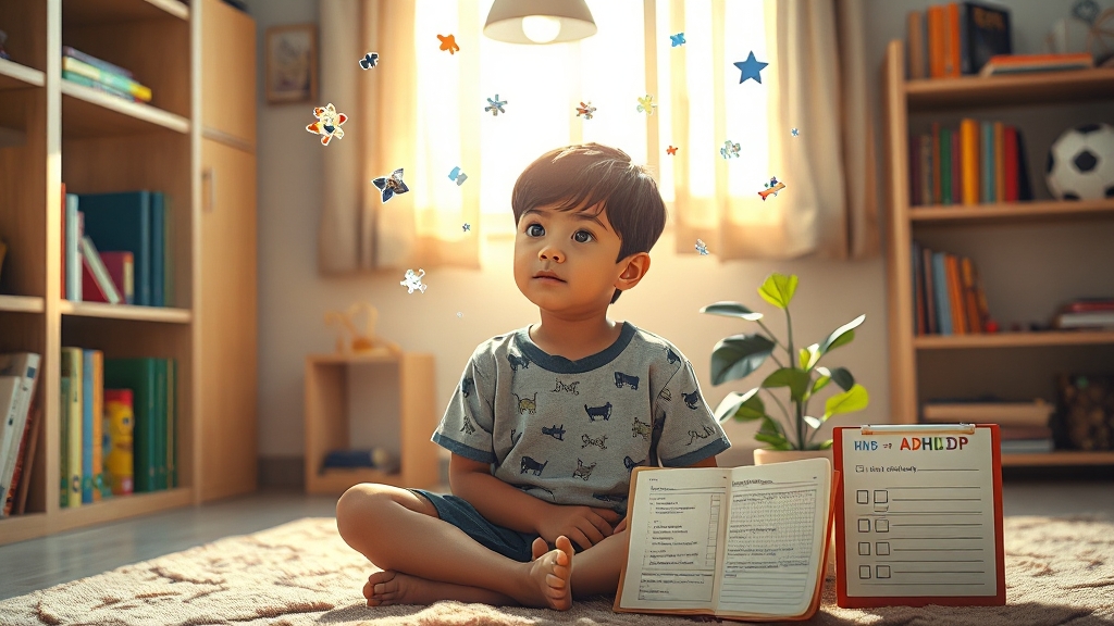 ADHD와 삶: 관리와 극복 (realistic 스타일)