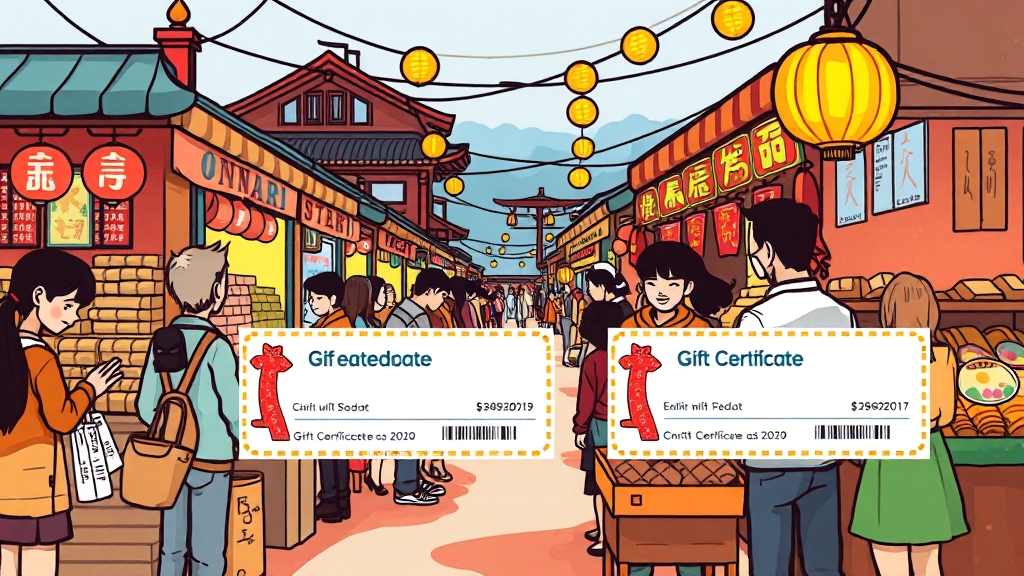 온누리상품권 구매 및 사용 시 유의사항 (cartoon 스타일)