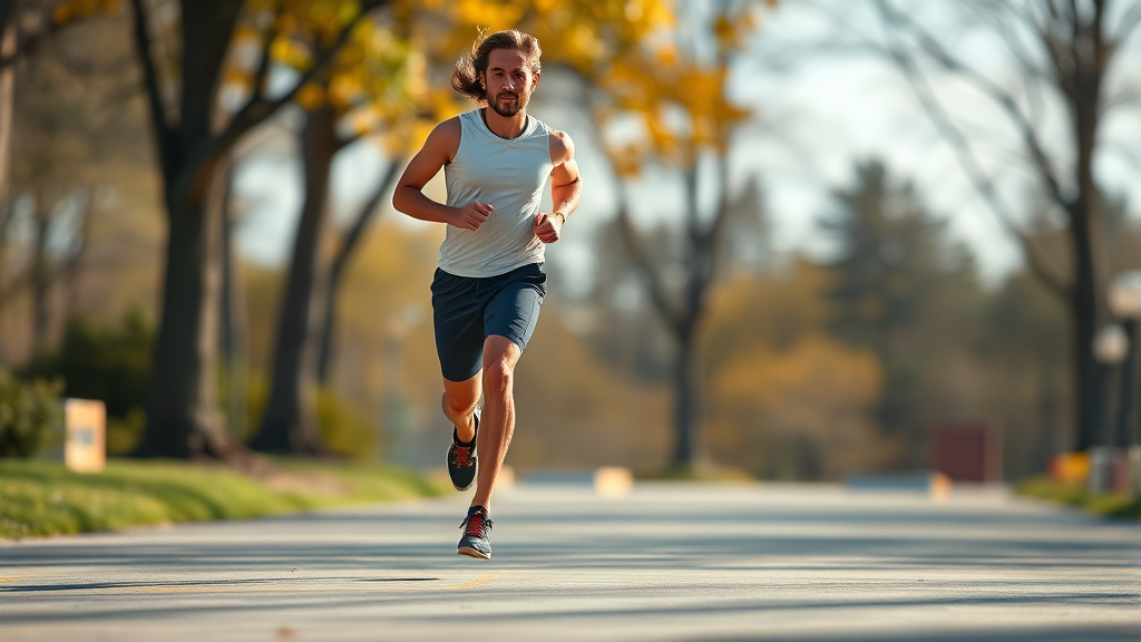 올바른 자세, 무릎 부담 줄이기 (realistic 스타일)