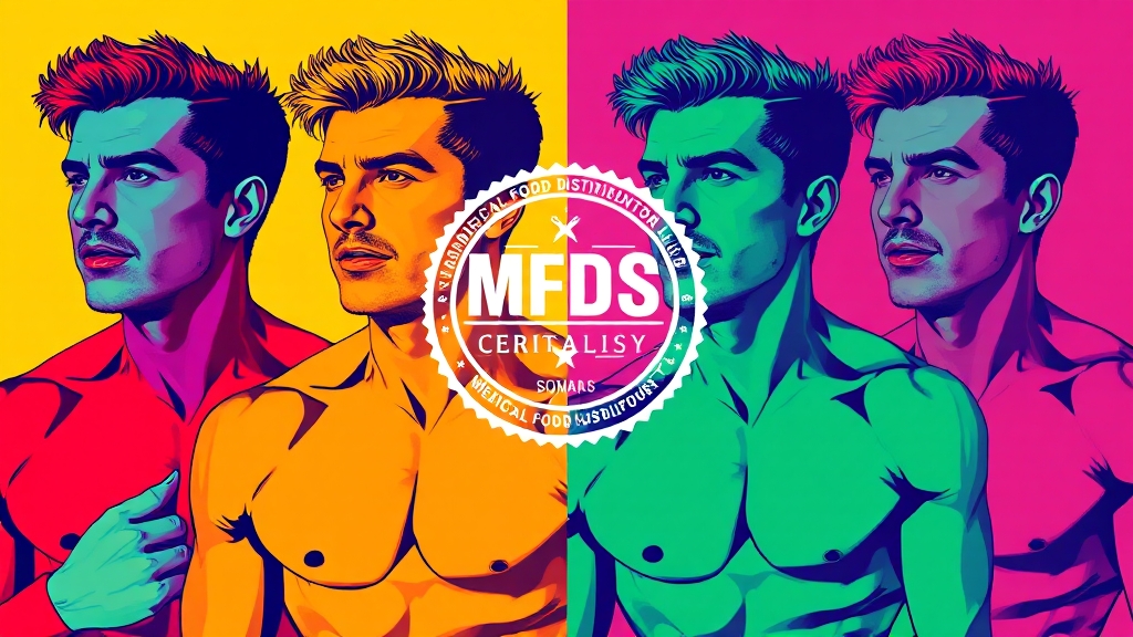 시알리스 대체 치료제 & 복합 성분 (popart 스타일)