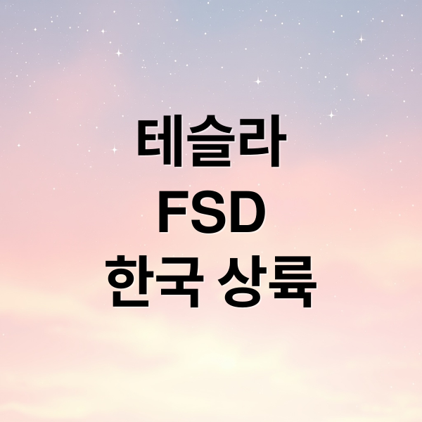테슬라
FSD
한국 상륙 (테슬라 FSD 기능 자율주행 성능 분석)