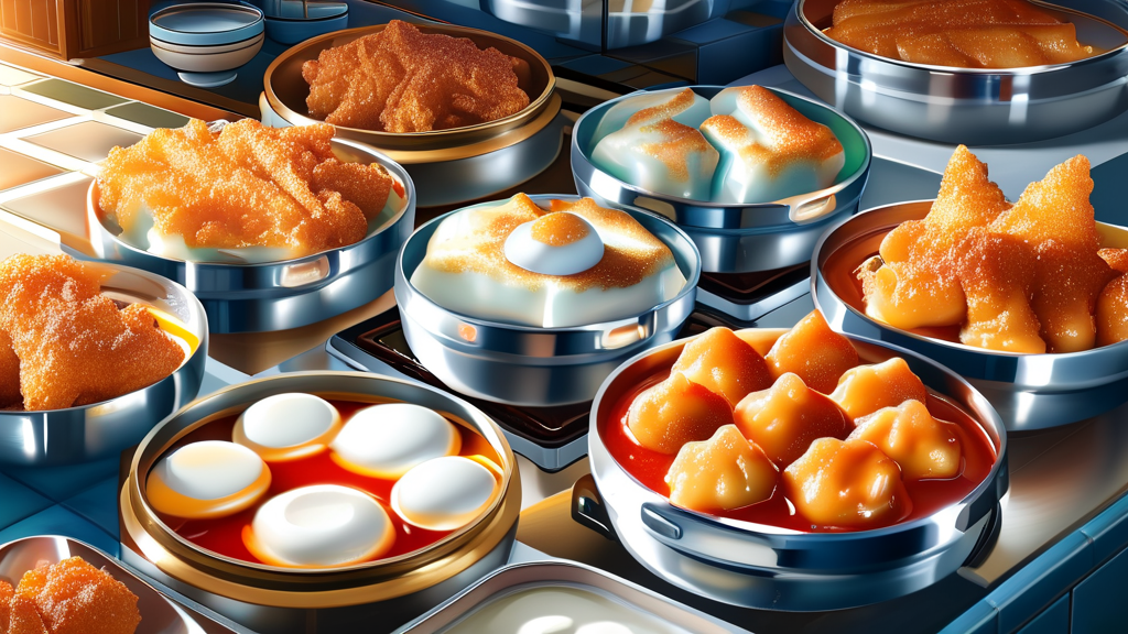 속초 중앙시장, 동해안의 신선함을 담은 특별한 경험 (realistic 스타일)