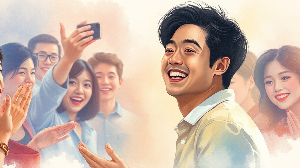 소속사의 공식 입장 (watercolor 스타일)