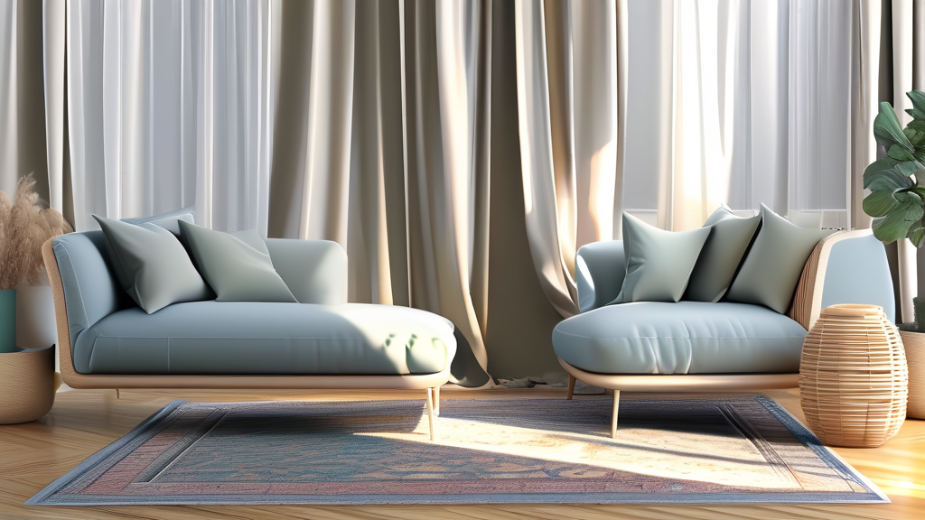 내 공간에 딱 맞는 압축봉 커튼 선택법 (realistic 스타일)