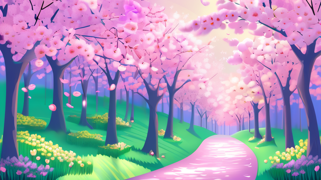 화담숲 벚꽃 예약, 왜 미리 해야 할까요? (illustration 스타일)