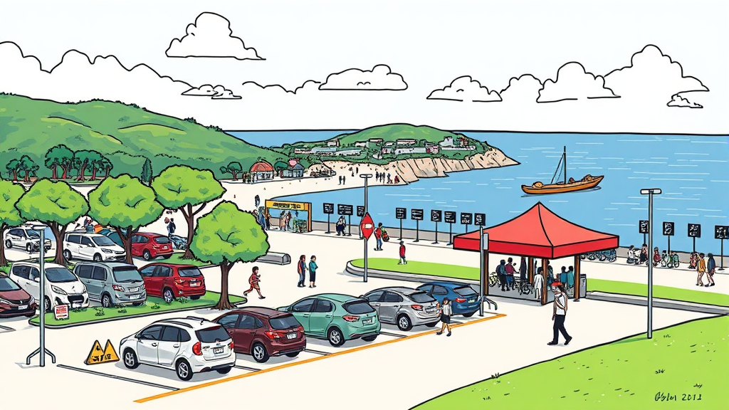 주차 정보 완벽 정리 (cartoon 스타일)