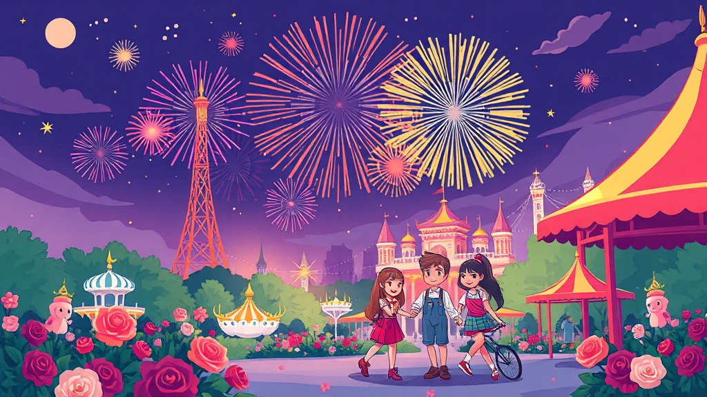 방문 전 필수 확인사항: 날씨, 축제, 이벤트 (cartoon 스타일)