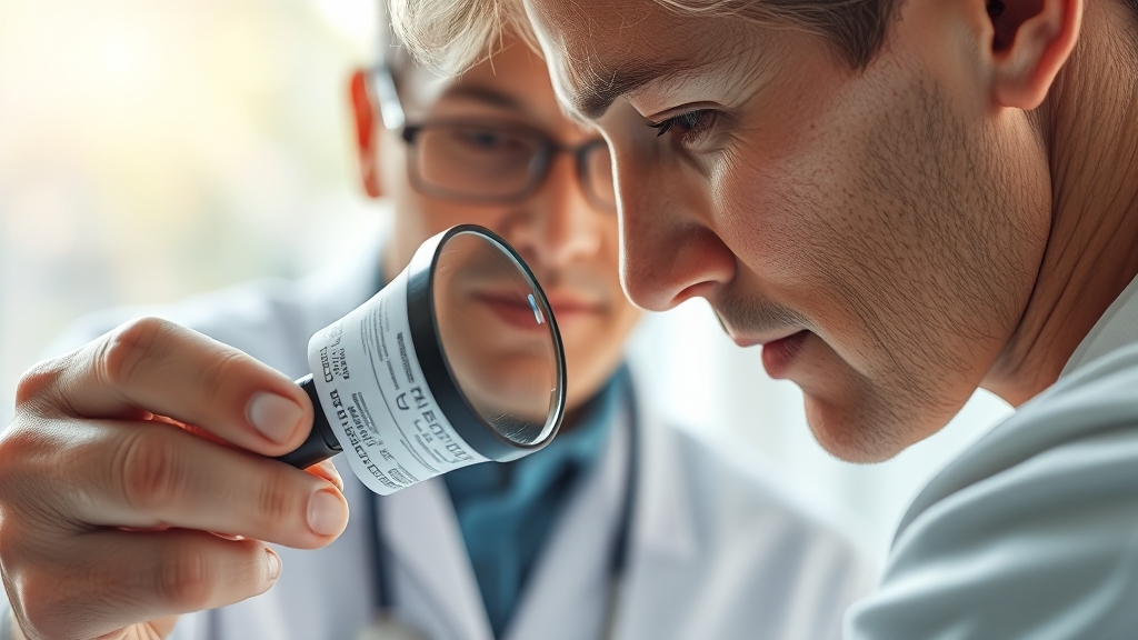 검진 후 사후 관리 (realistic 스타일)