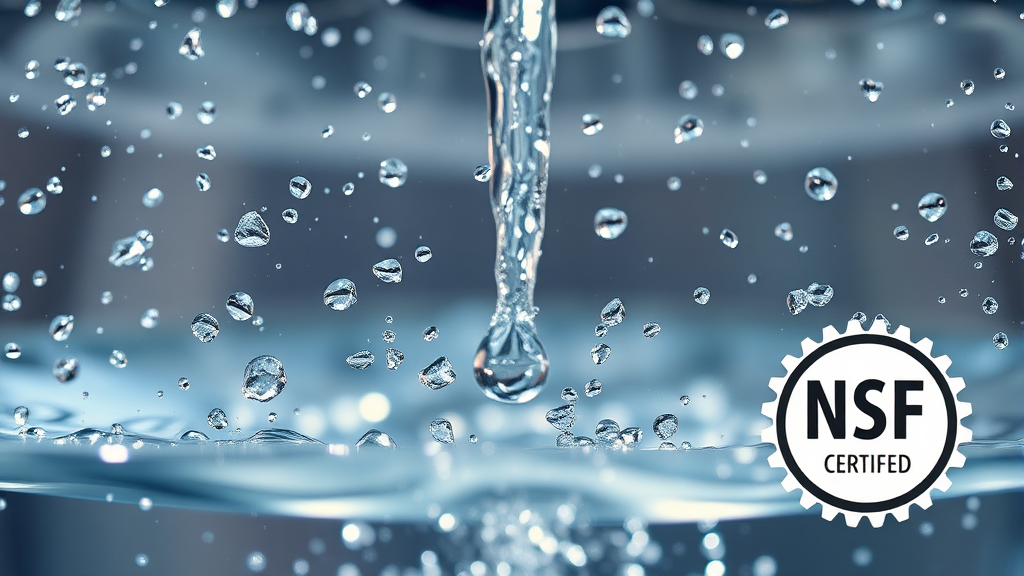 정수기 물을 마시는 행복한 가족의 모습