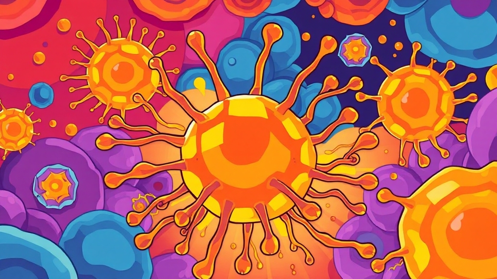 코엔자임Q10, 주요 효능은? (cartoon 스타일)