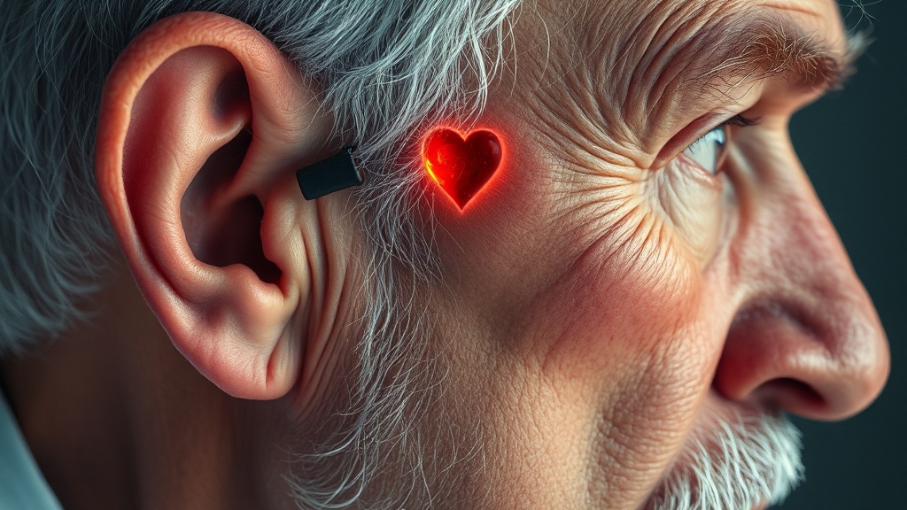 귓볼 주름 발견 시 대처법 (realistic 스타일)