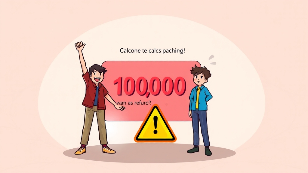 유의사항 체크! (cartoon 스타일)