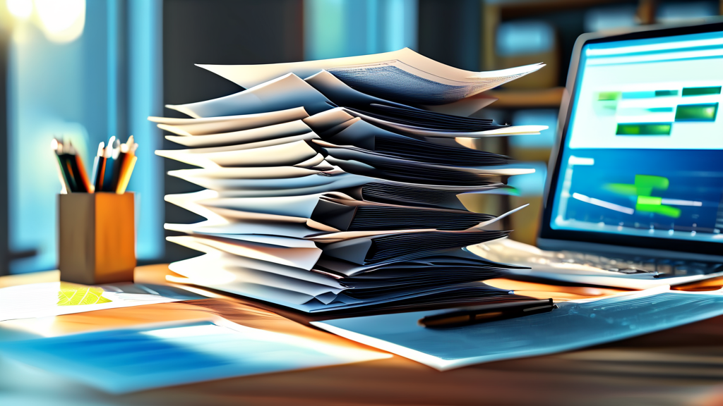 필수 서류 준비 및 신청 방법 상세 안내 (realistic 스타일)