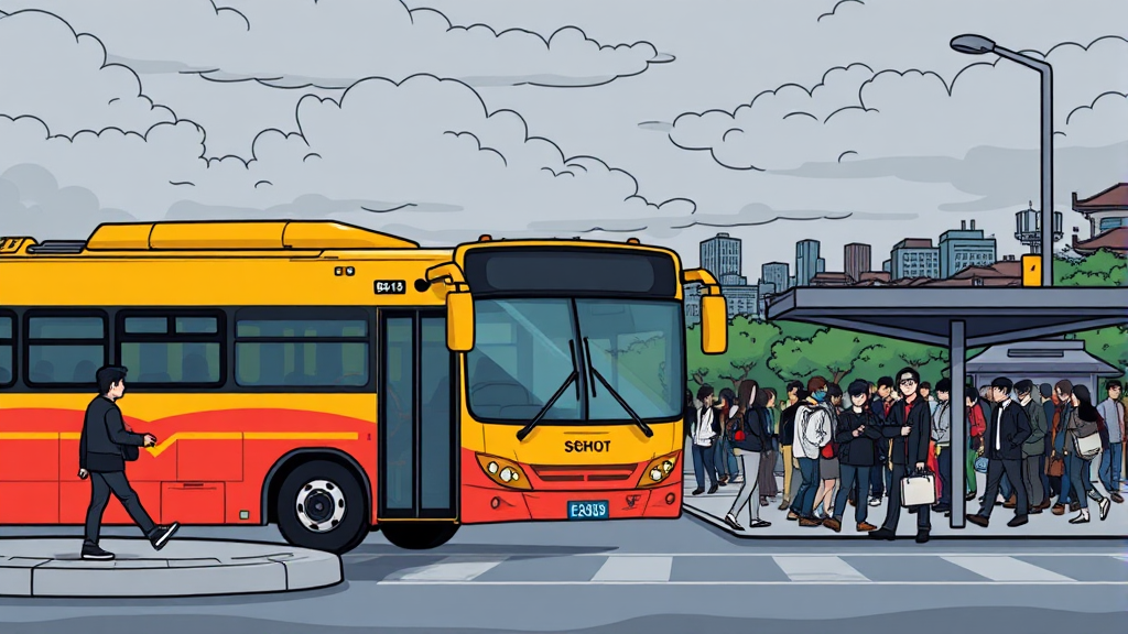 파업 개요 및 배경 (cartoon 스타일)