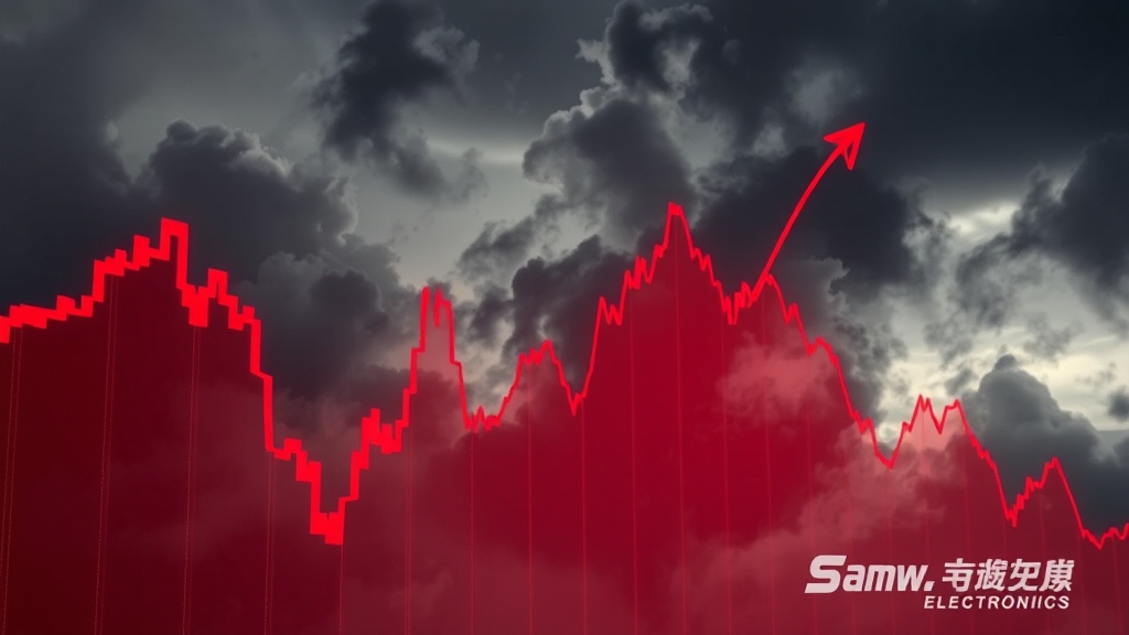 최근 주가, 왜 하락세일까? (realistic 스타일)