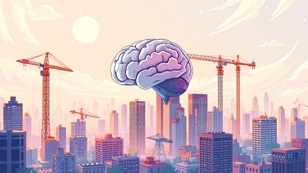 블랙록, 왜 데이터센터 투자? (illustration 스타일)