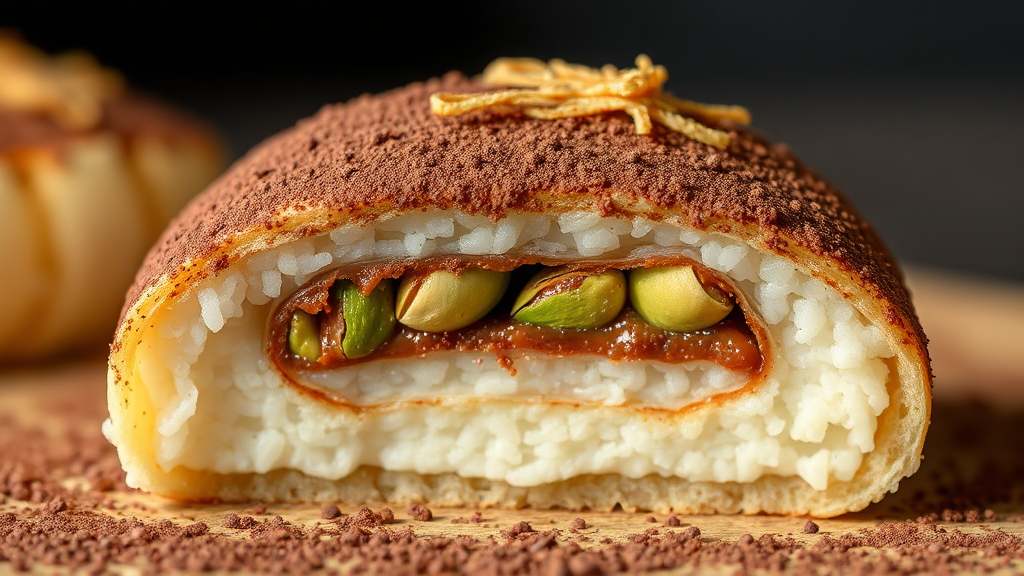 집에서 두쫀쿠 만들기 (realistic 스타일)