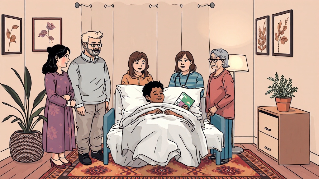 가족의 역할, 함께 고민해요 (illustration 스타일)