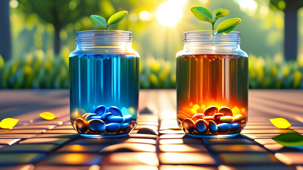 청년도약계좌와 청년미래적금, 무엇이 다를까? (realistic 스타일)