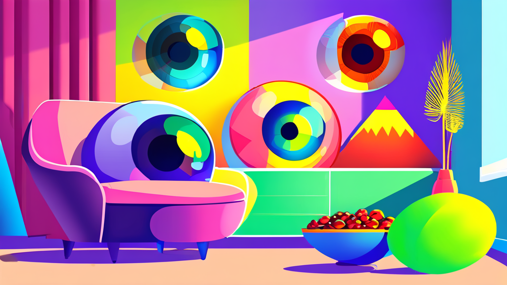 놓치기 쉬운 백내장 초기 증상 5가지 (cartoon 스타일)