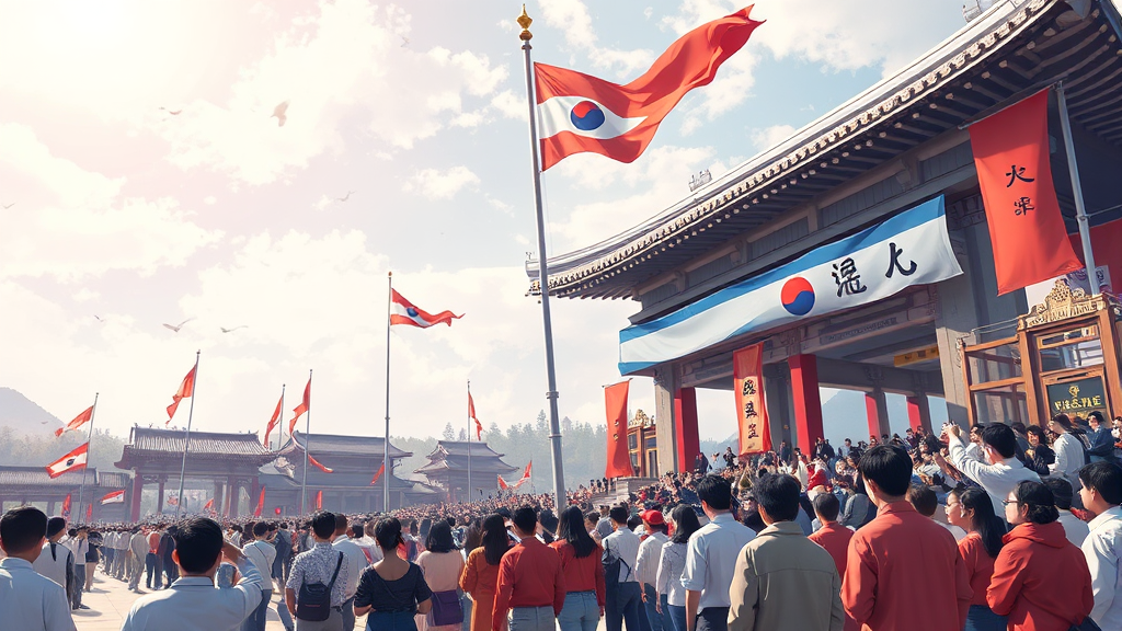 주요 기념 프로그램 및 일정 (realistic 스타일)