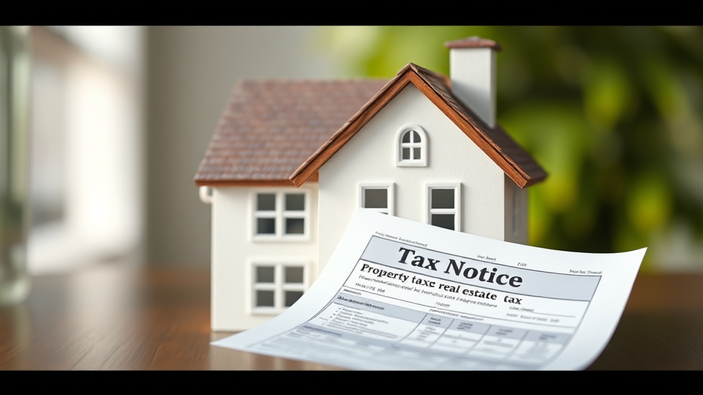 집을 가지고 있을 때 내는 세금: 재산세와 종부세 (realistic 스타일)