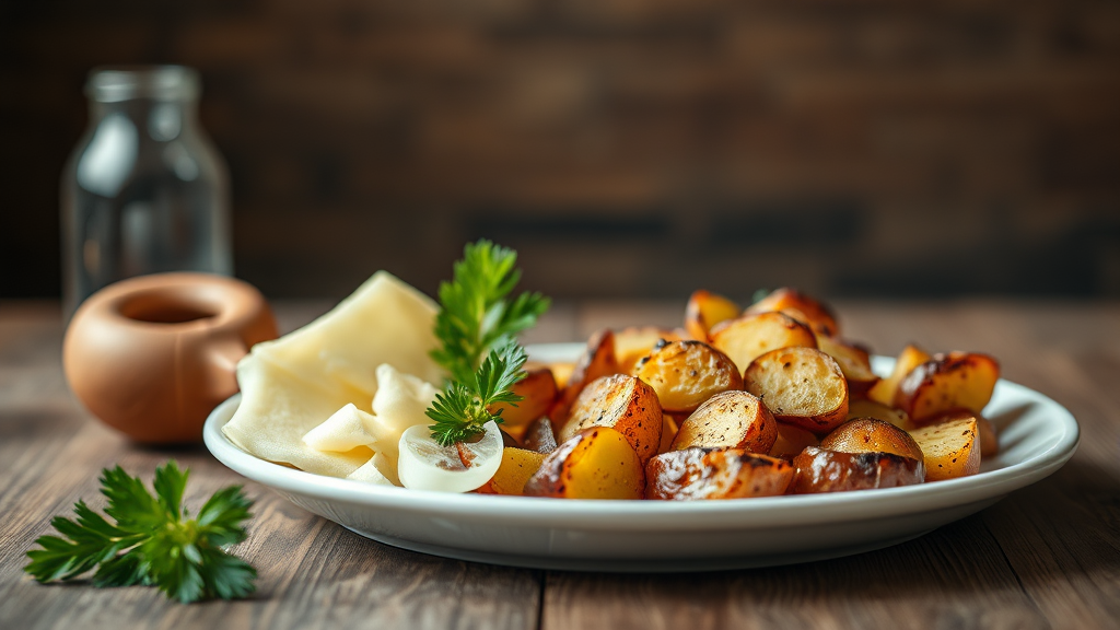 히카마와 감자, 혈당 조절에 유익한 식품 활용법 (realistic 스타일)