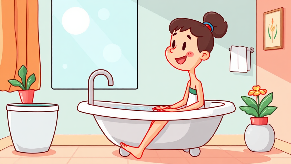 배변 관리, 왜 중요할까? (cartoon 스타일)