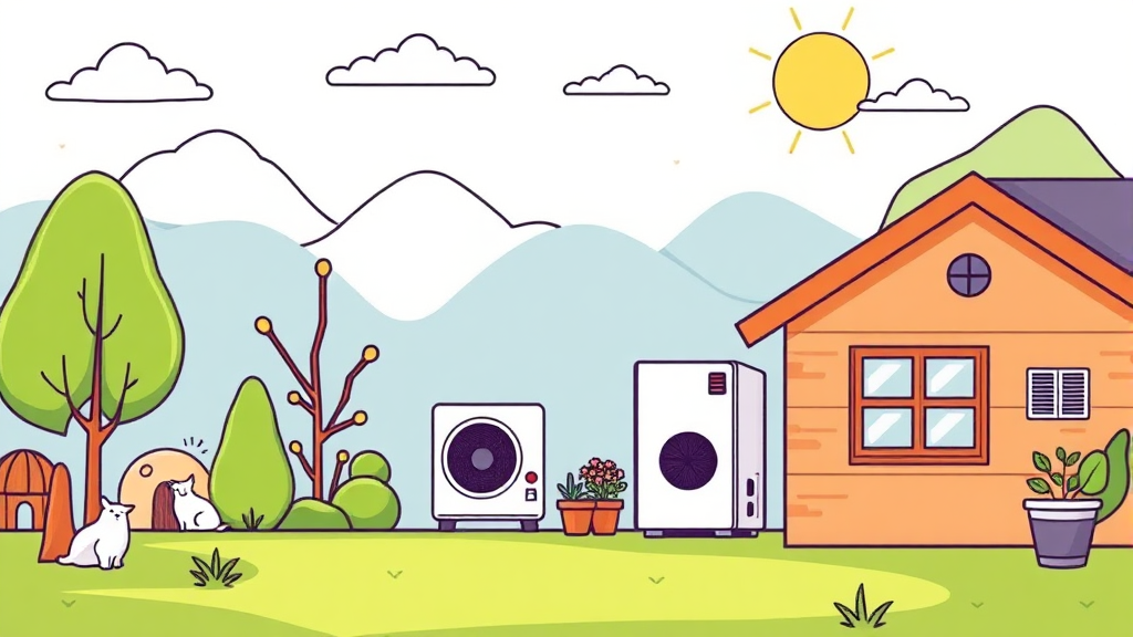 난방 전기화 시대, 전기요금 누진제 개편 논의 (cartoon 스타일)